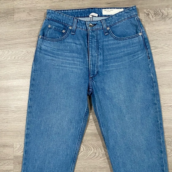 NWT Rag & Bone Nina High Rise‎ Cigarette Ankle Poppy 27 - Picture 6 of 10